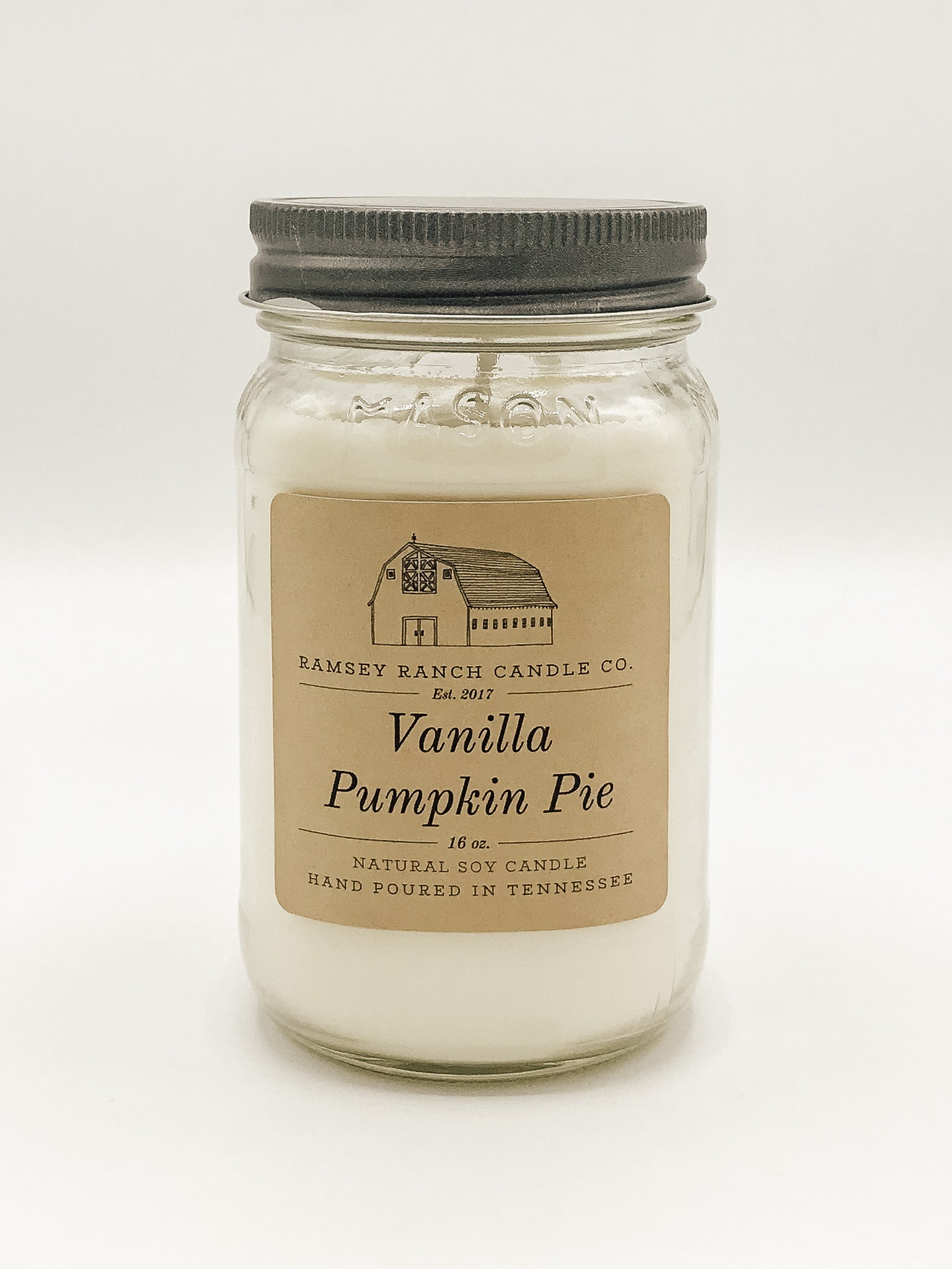 White Pumpkin Amber Candle – Pedigree Candle Co.