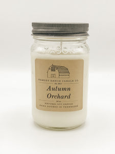 Autumn Orchard 16 oz Mason Jar